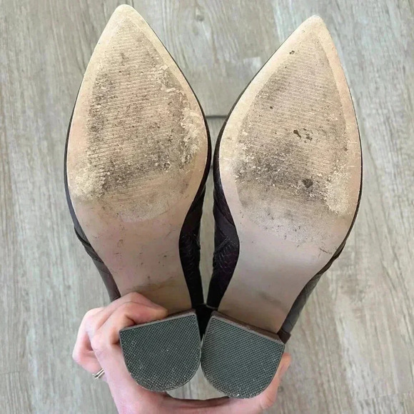 Womens ShoeDazzle Brown Ereni Boot - 8 - Picture 6 of 8